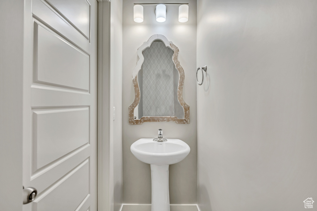 View of bathroom