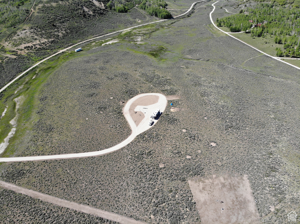 Aerial view of property and surrounding area