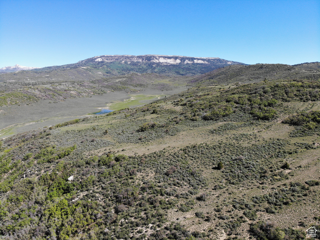 View of mountain backdrop