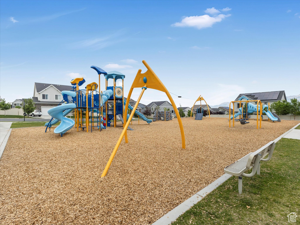 View of community playground