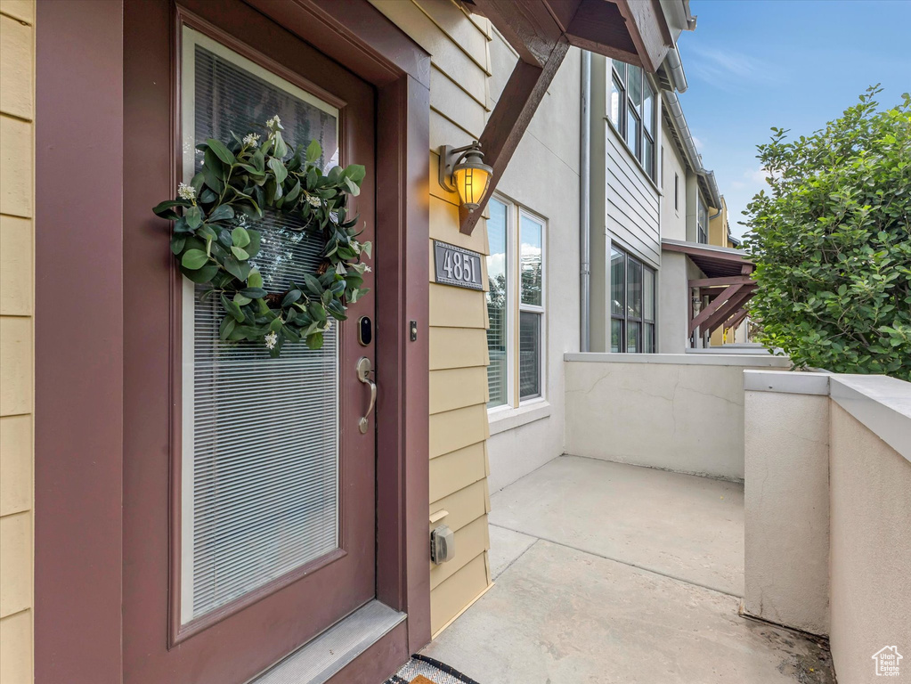 Property entrance