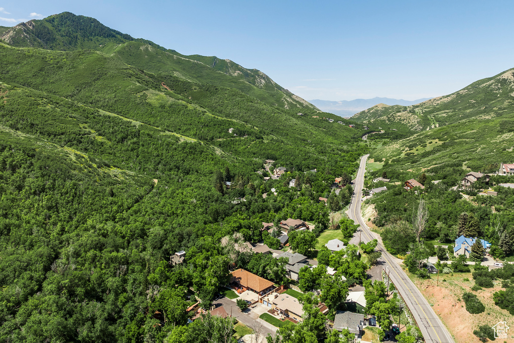View of property location featuring a mountain backdrop