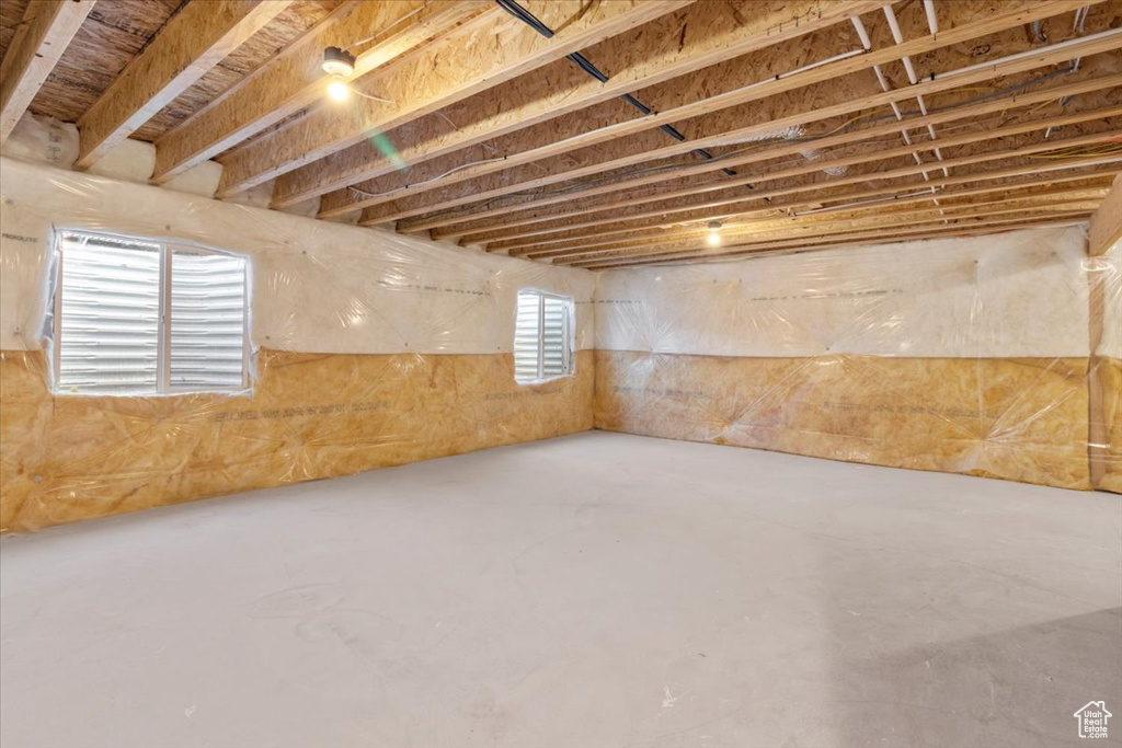 View of basement