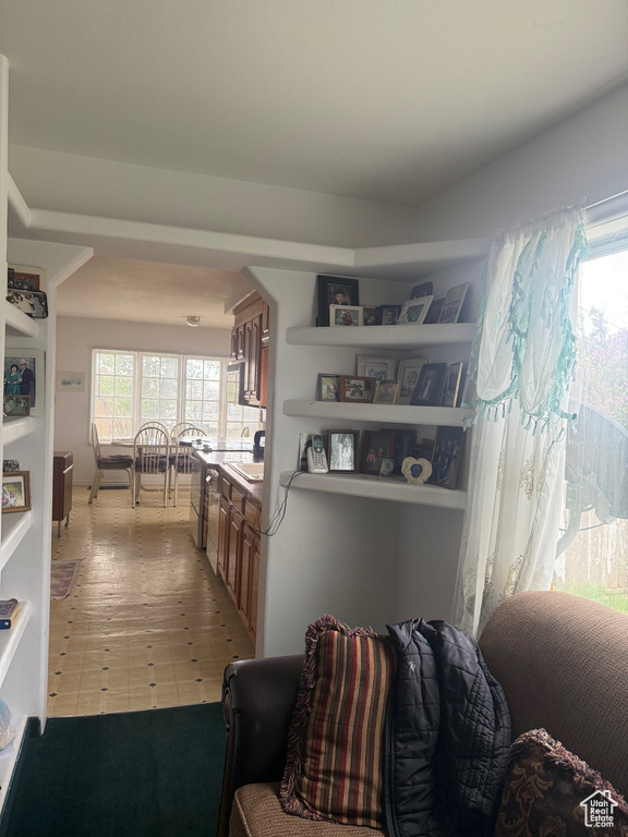 View of living room
