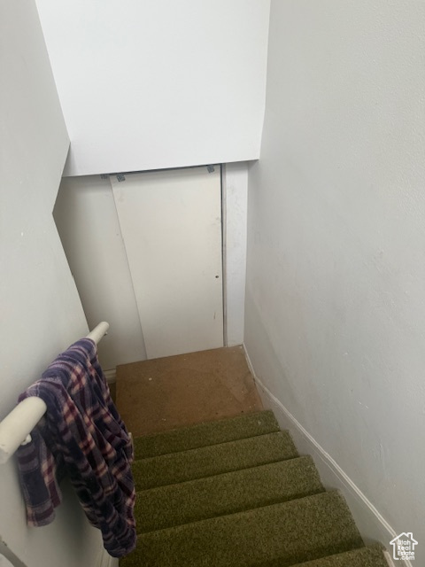 View of stairs