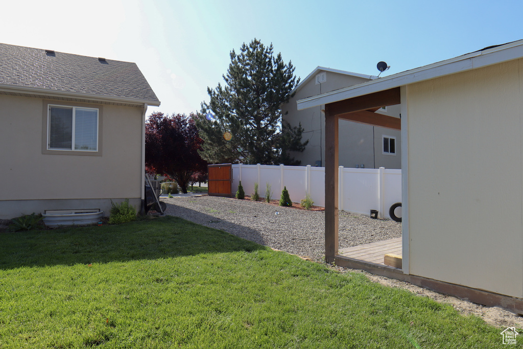 View of yard