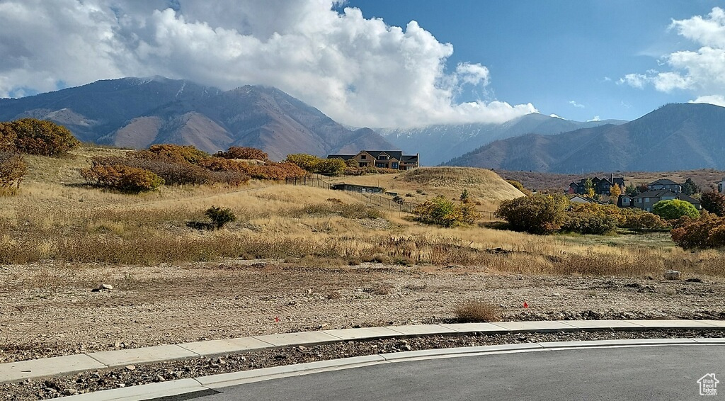 View of mountain backdrop