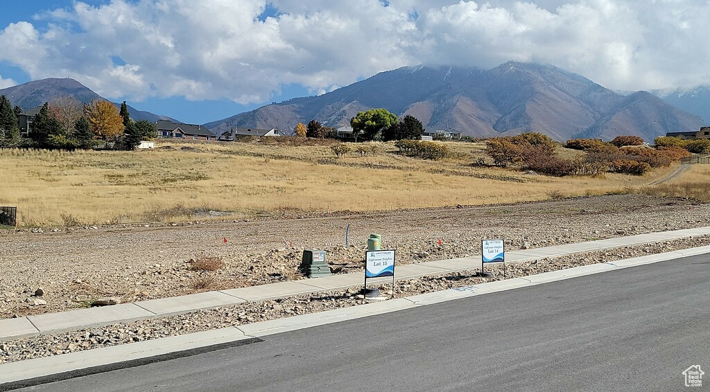 View of mountain backdrop