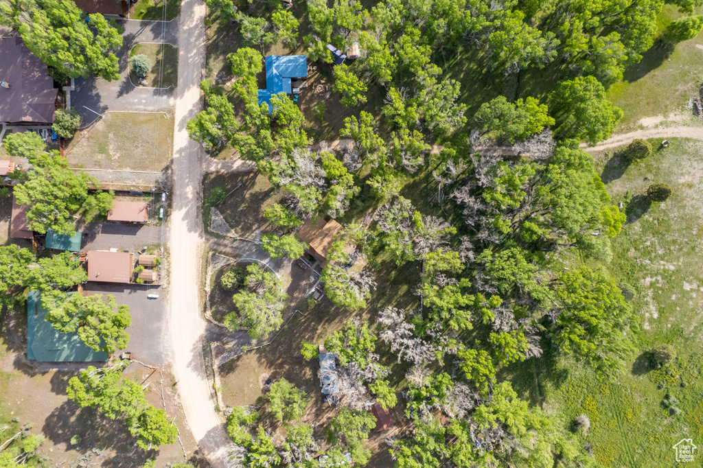 Aerial view of property and surrounding area