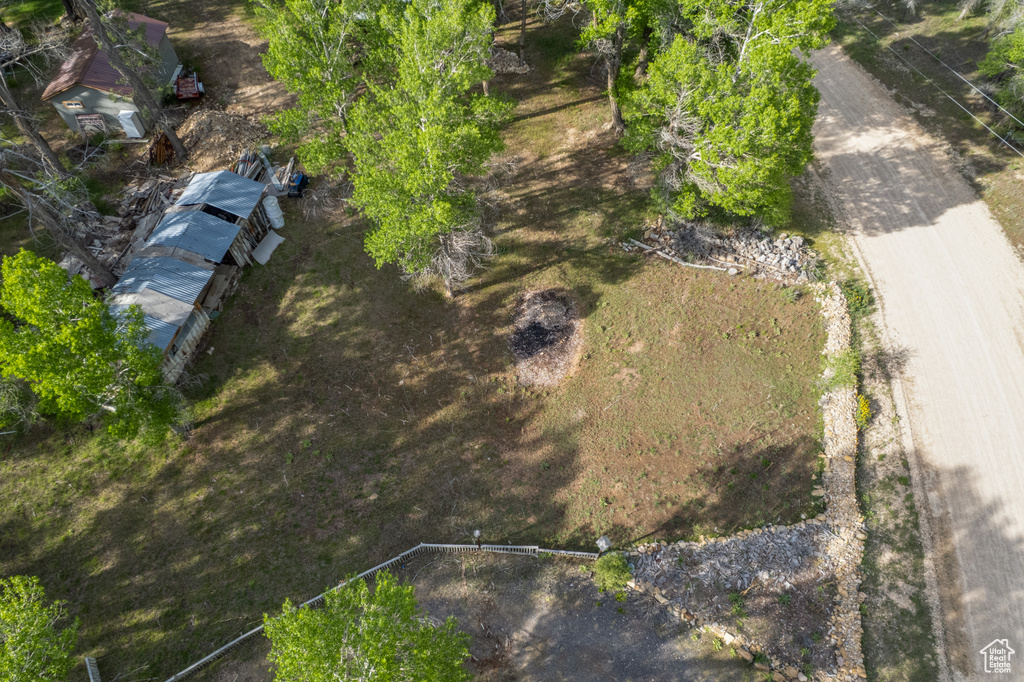 Aerial view of property and surrounding area