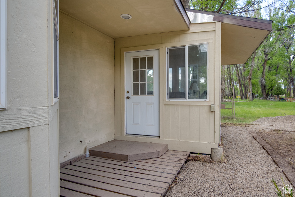 Property entrance