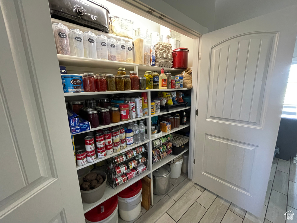 View of pantry