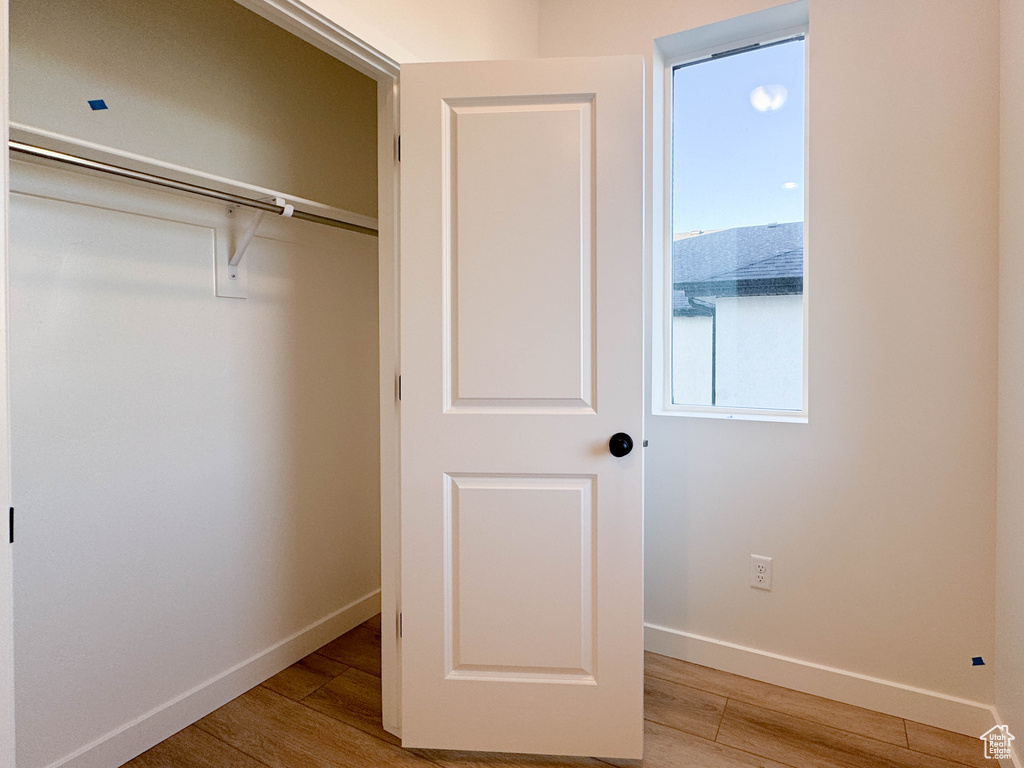 View of closet