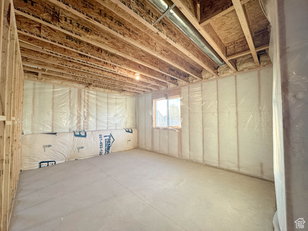 View of basement