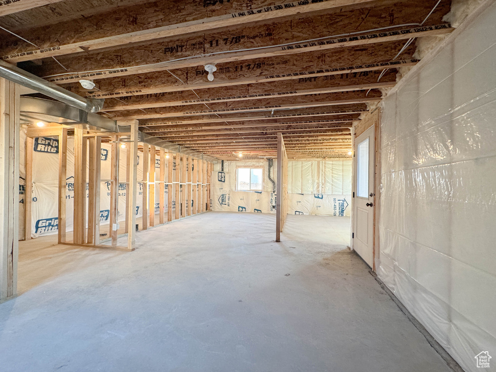 View of basement