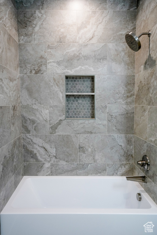Full bathroom featuring shower / washtub combination