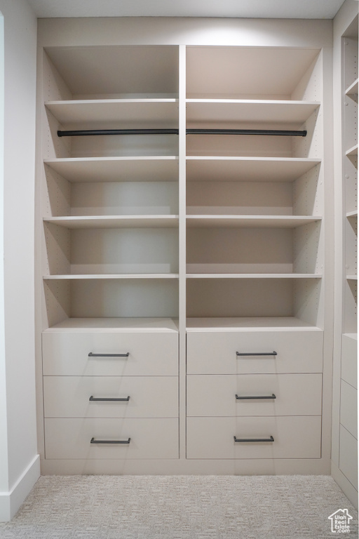 View of closet
