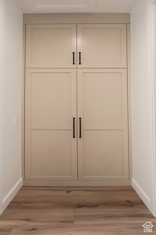 View of closet