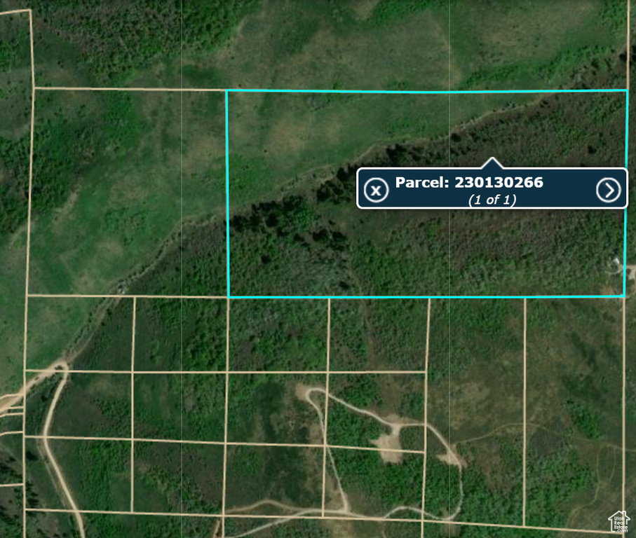 Map / location featuring property boundaries highlighted