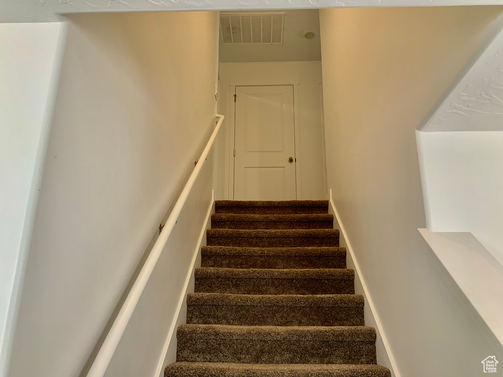 View of stairs