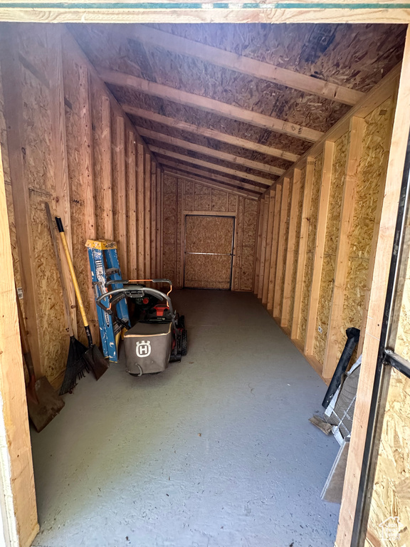 View of storage