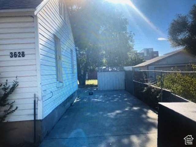 View of home's exterior