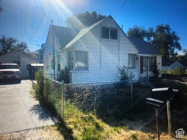 View of side of home