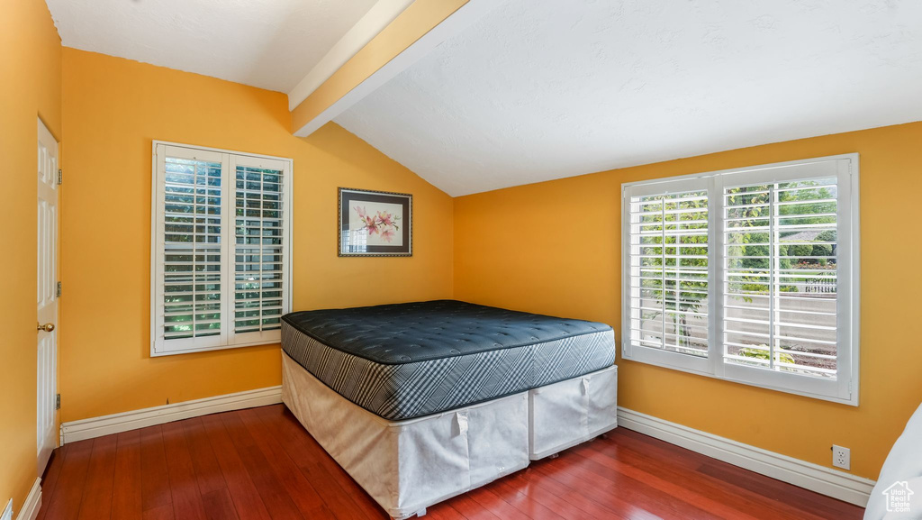 Bedroom featuring hardwood / wood-style floors