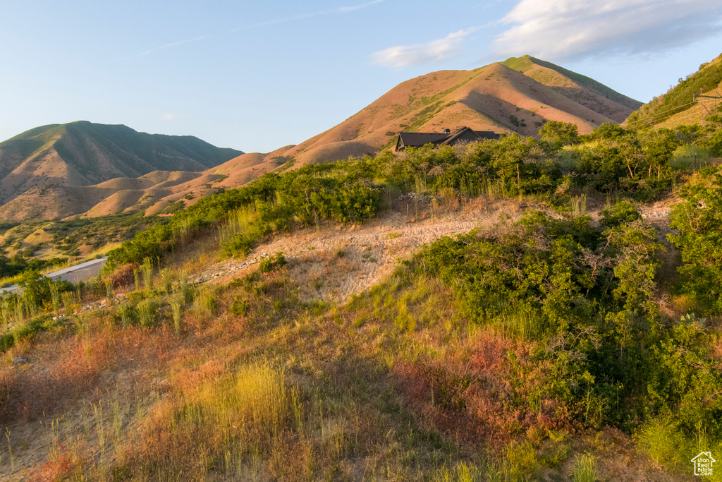 View of mountain backdrop