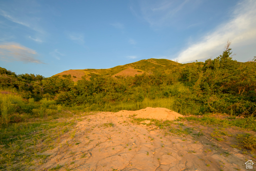 View of mountain backdrop