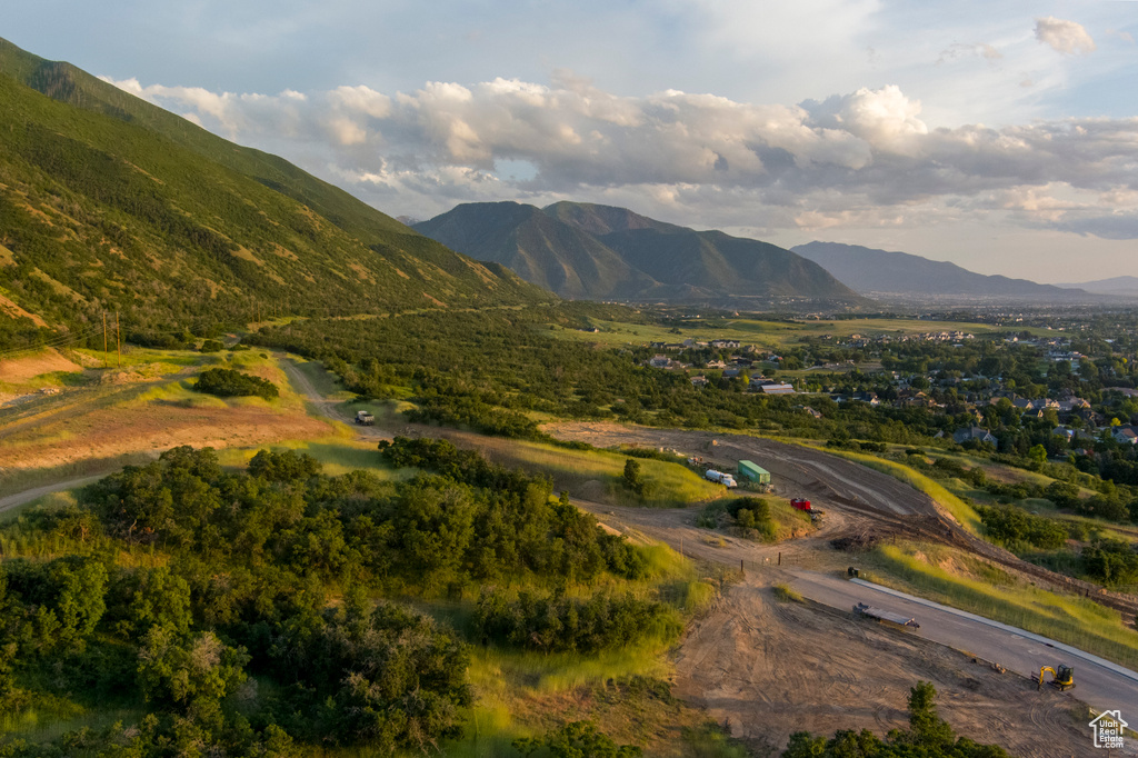 View of mountain backdrop
