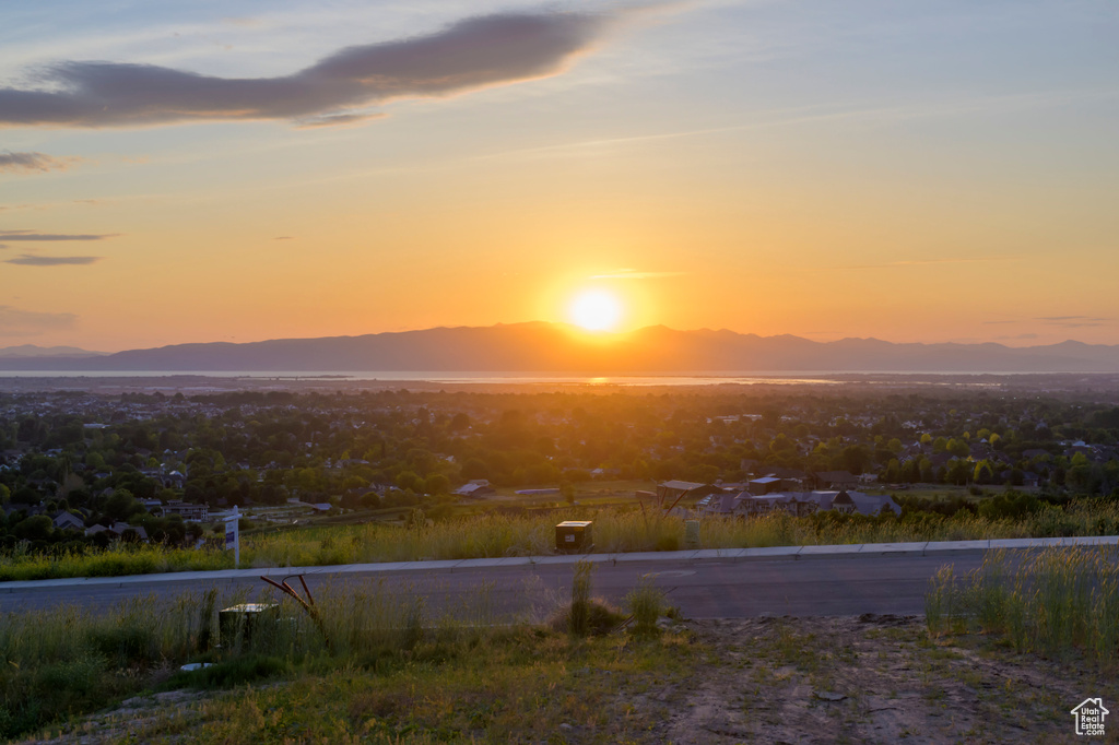 View of mountain background