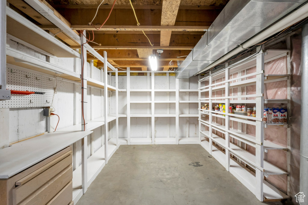 View of storage