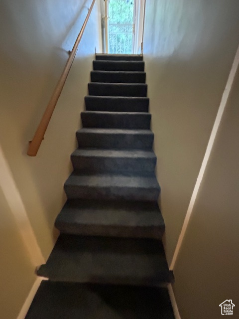 View of stairway