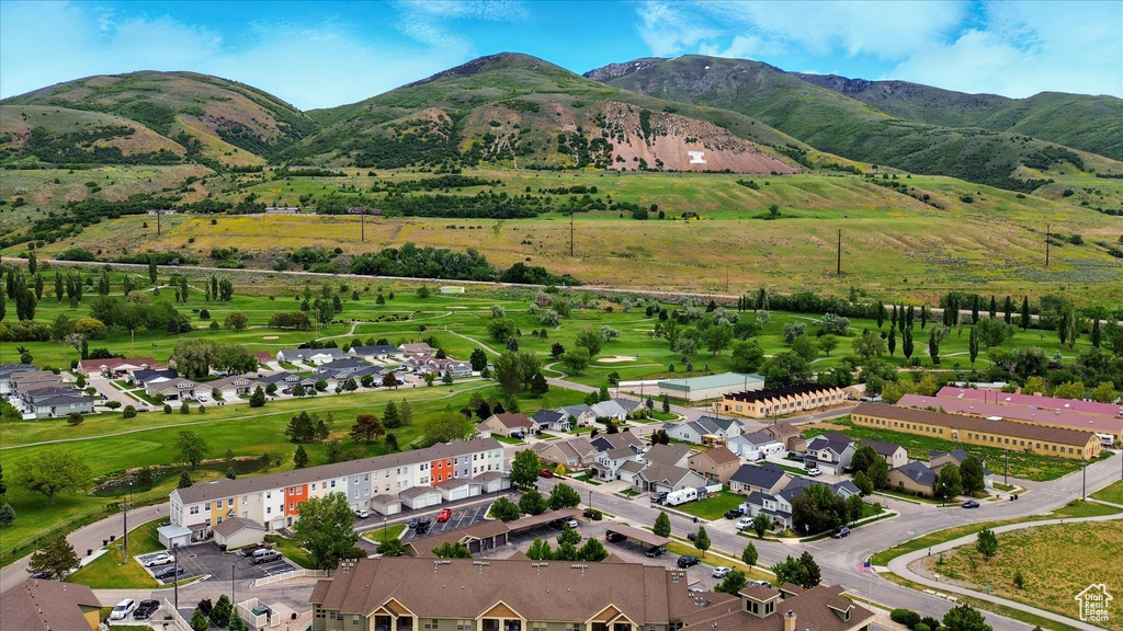View of property location featuring mountains