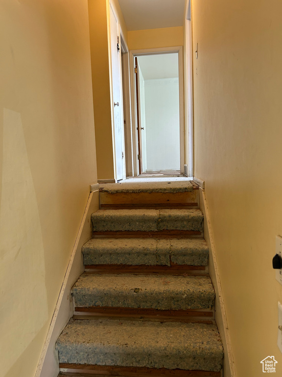 View of stairs
