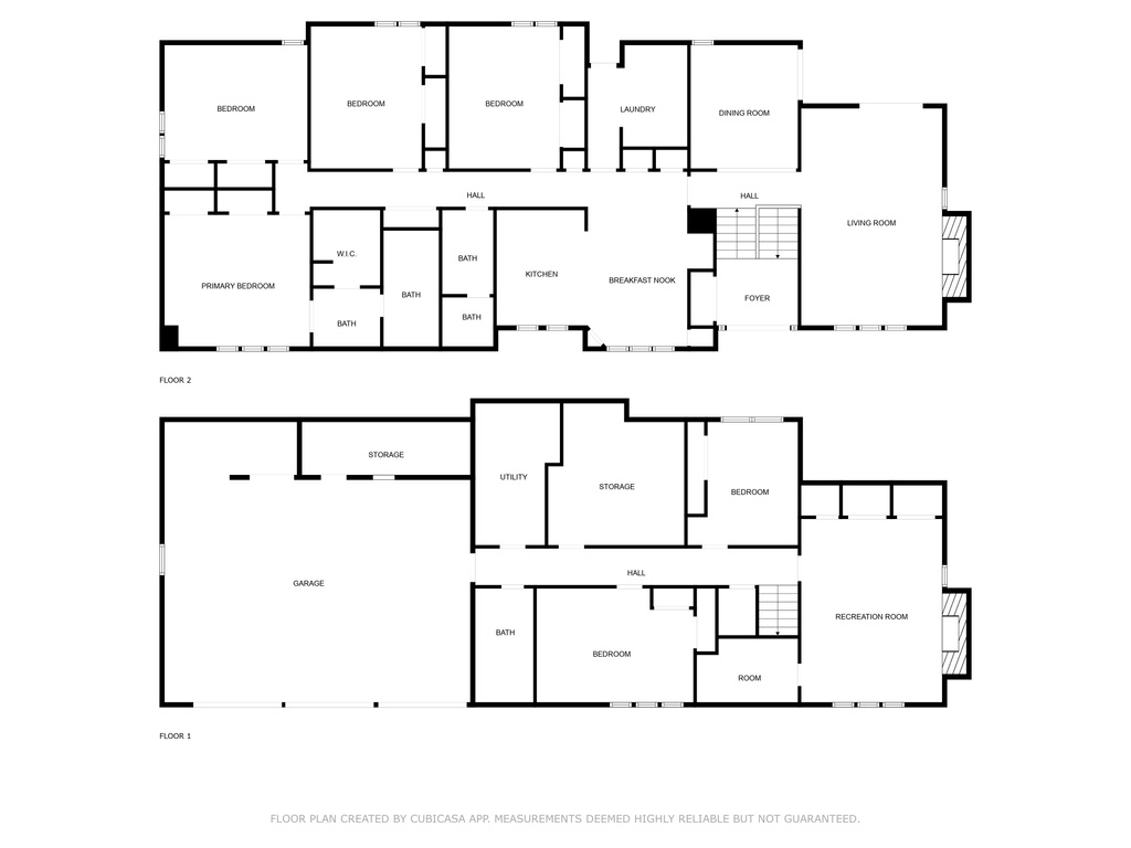 View of home floor plan
