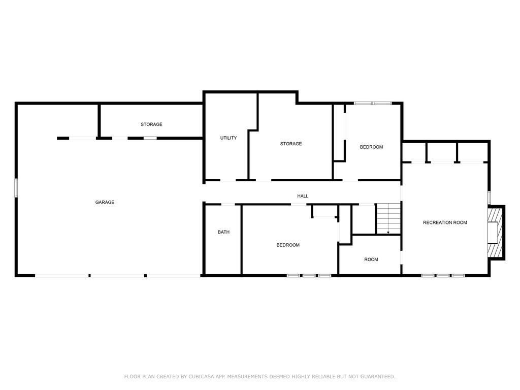 View of room layout