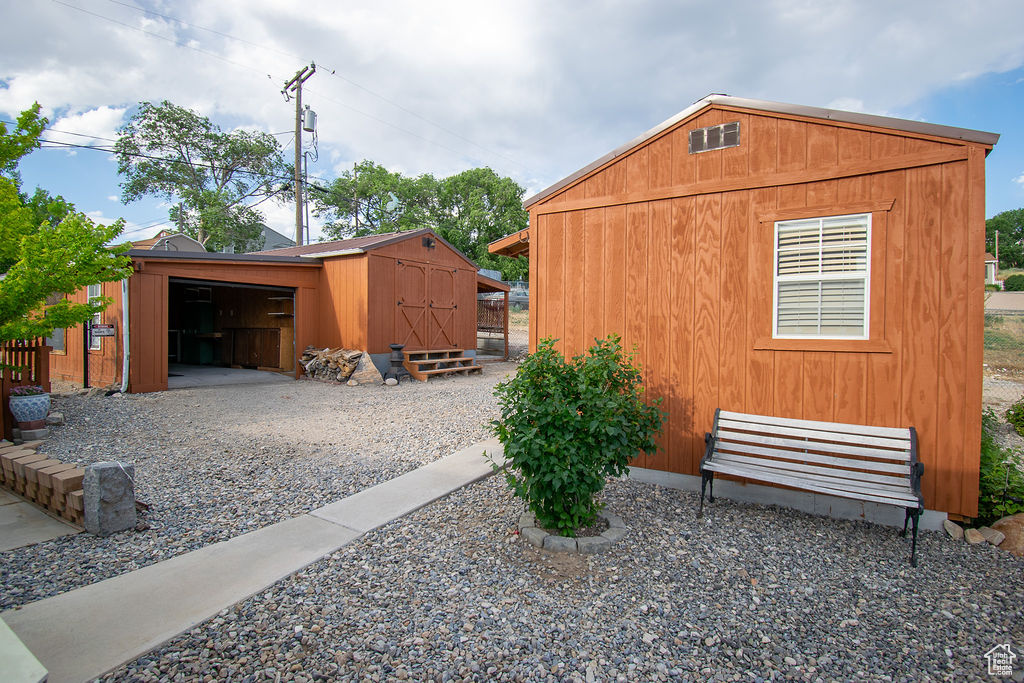 View of shed