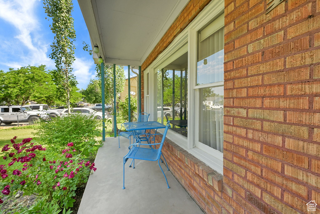 View of porch