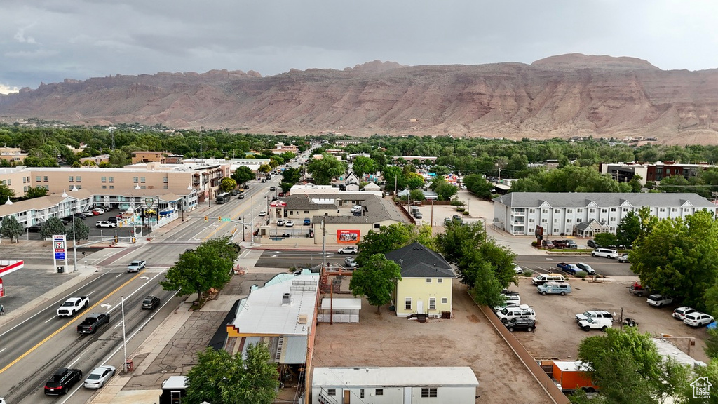 View of mountain backdrop