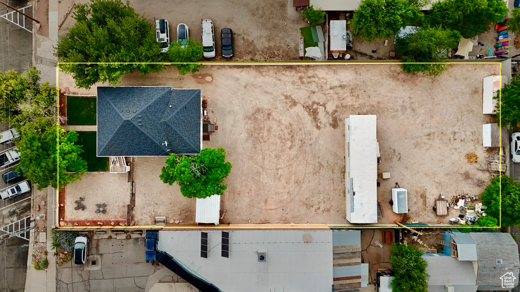 View of property location featuring property parcel outlined