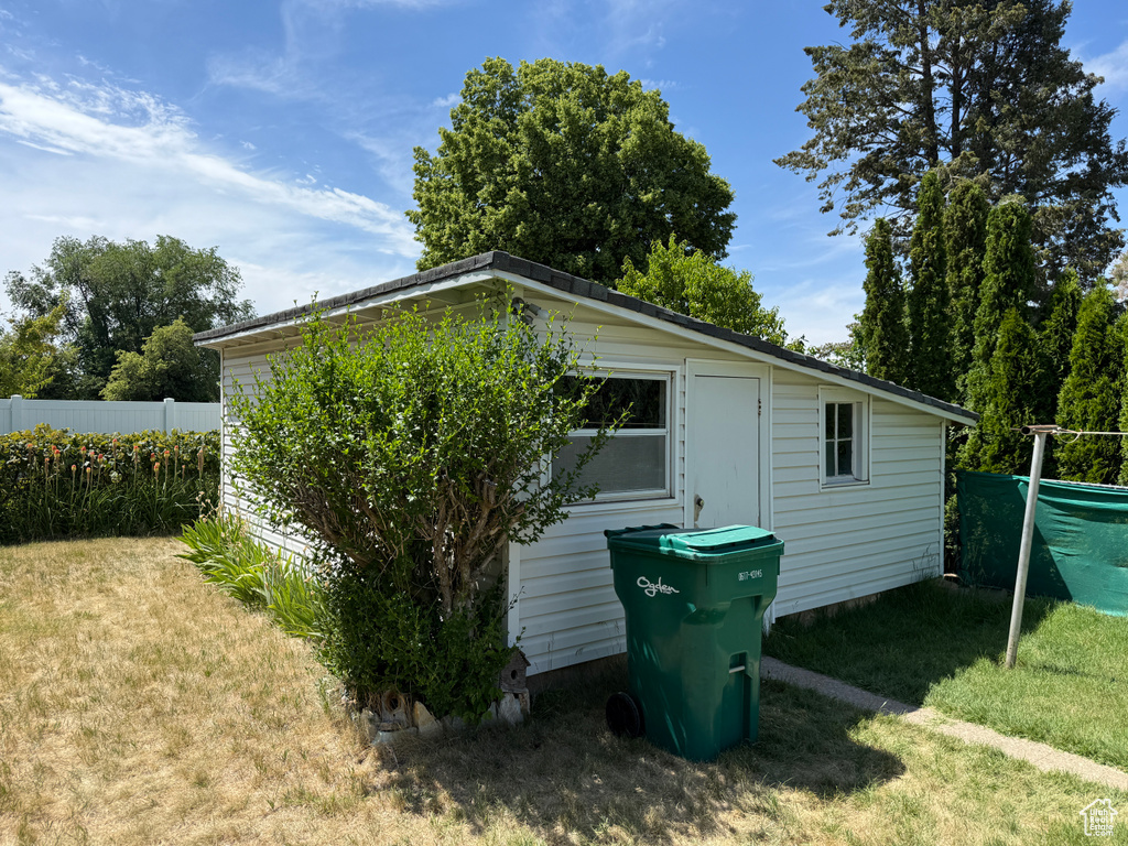 View of property exterior