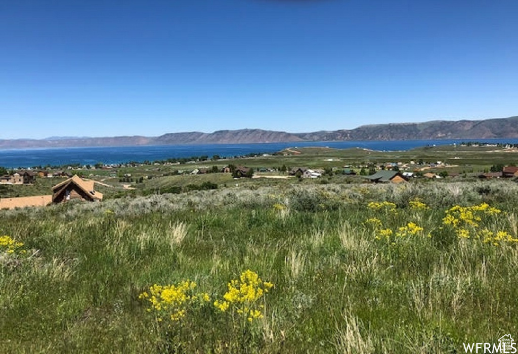 View of mountain backdrop
