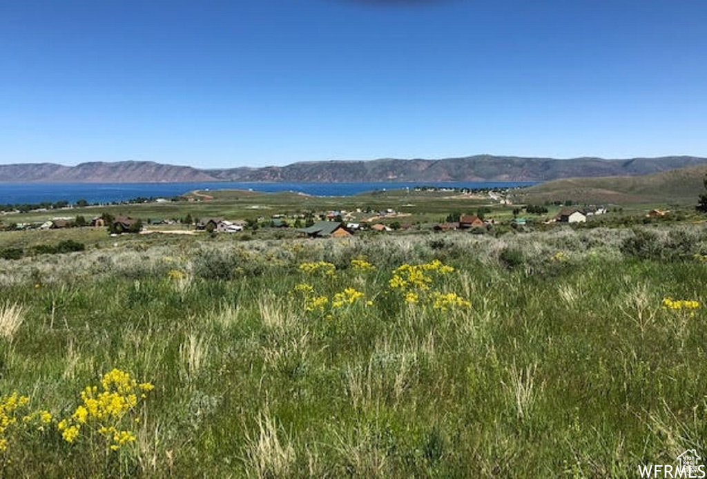 View of mountain backdrop