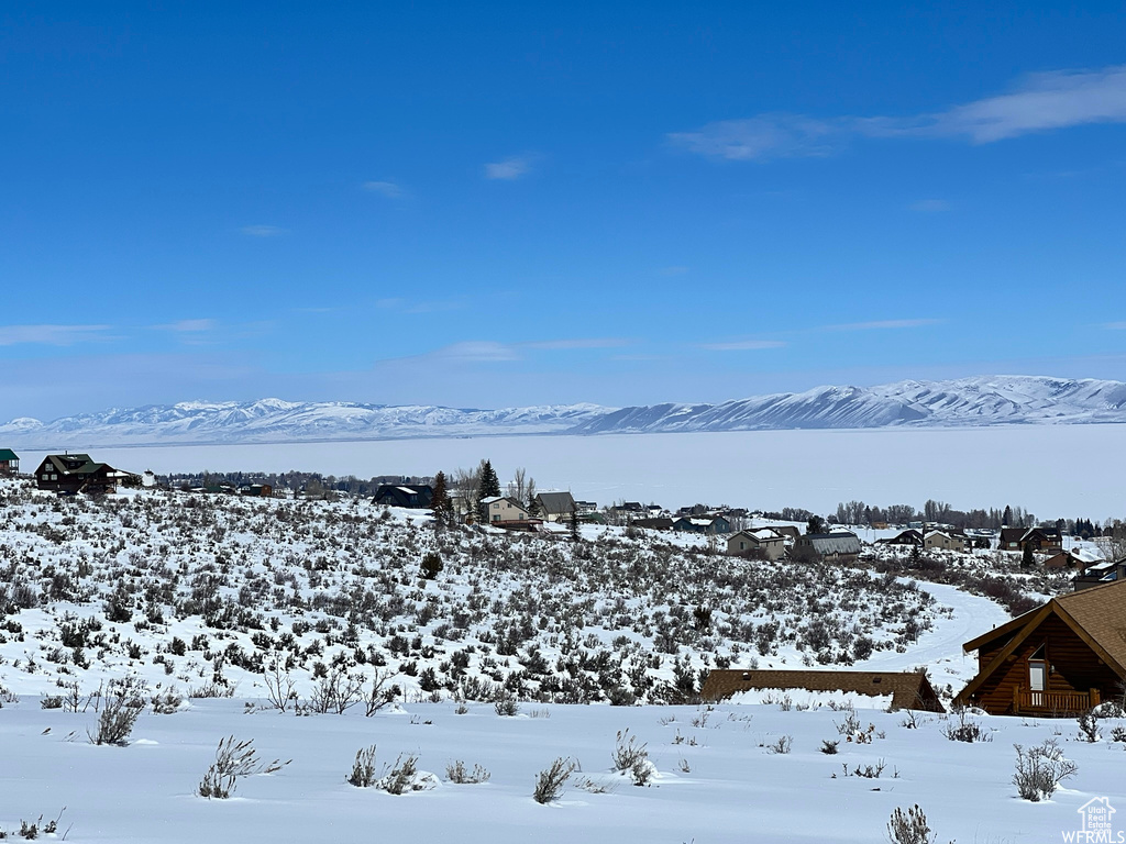 View of mountain backdrop
