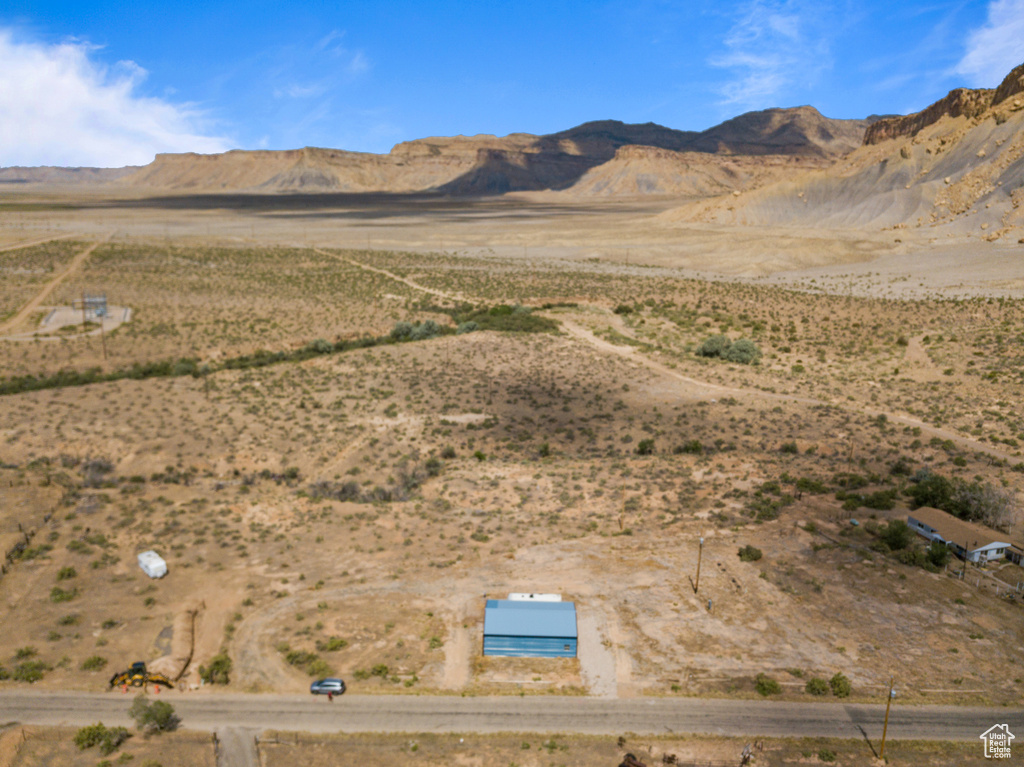 Mountain view featuring a desert landscape and rural landscape