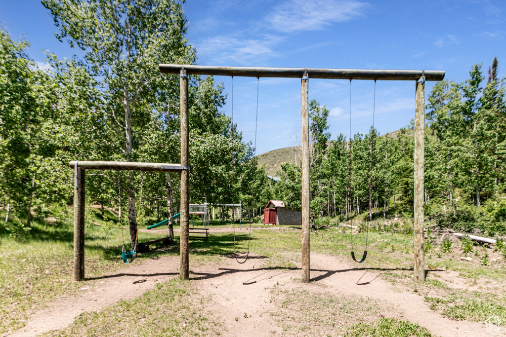 View of playground