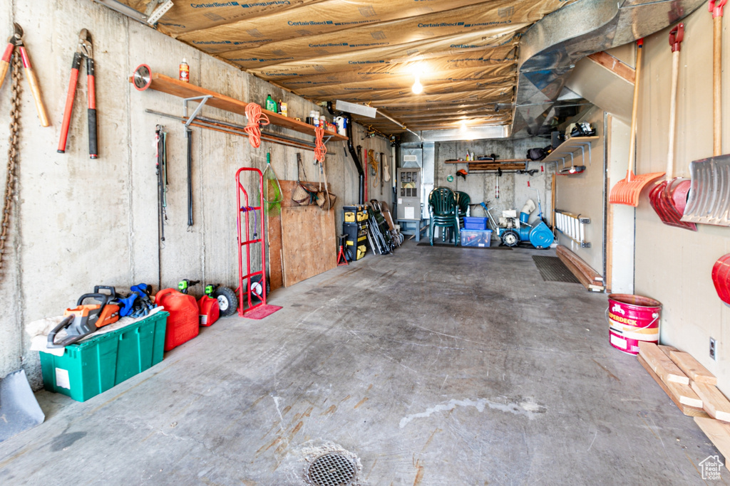 View of basement