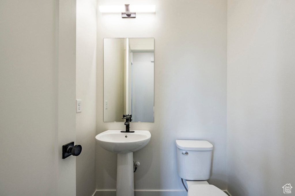 Bathroom featuring toilet